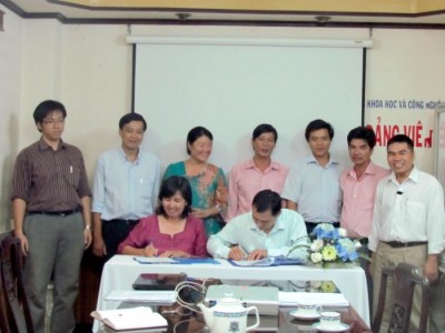 Trung tâm thông tin khoa học và công nghệ TP.HCM ký kết hợp đồng chuyển giao công nghệ với doanh ngh