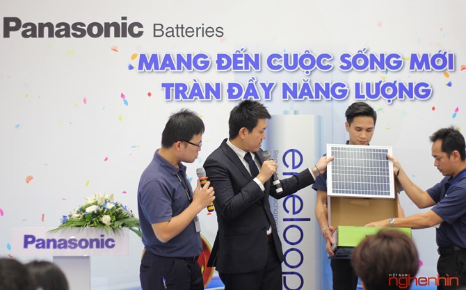 Panasonic ra mắt bộ lưu trữ năng lượng mặt trời Eneloop tại Việt Nam