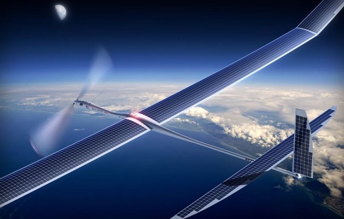 Skybender: Dự án cung cấp mạng 5G của Google bằng drone năng lượng mặt trời
