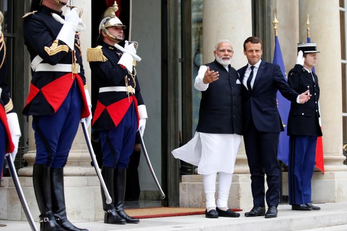 Pháp- Ấn Độ cam kết sẽ ” làm nhiều hơn” để chống biến đổi khí hậu
