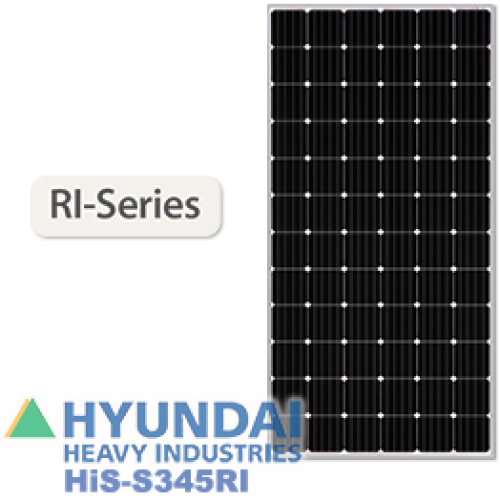 Tấm pin năng lượng mặt trời Hyundai HiS-S345RI 345W